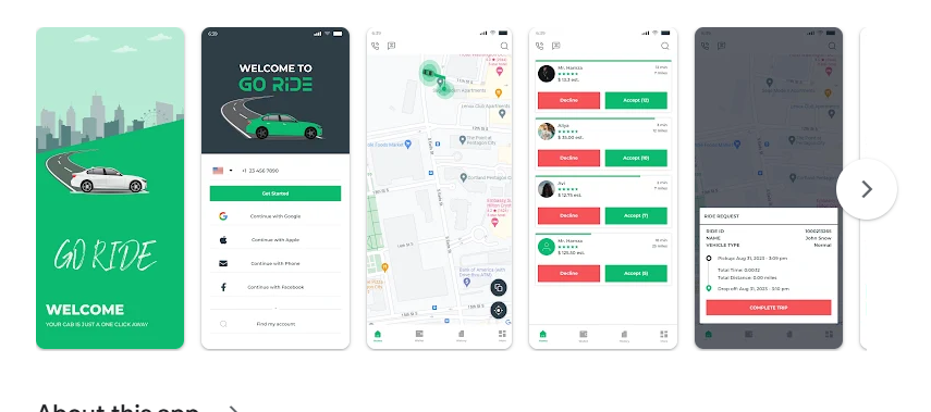 GoRide Driver App