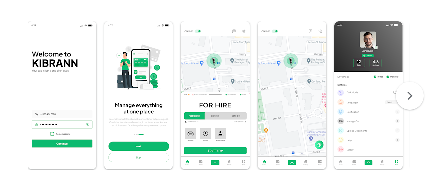 GoRide Passenger App
